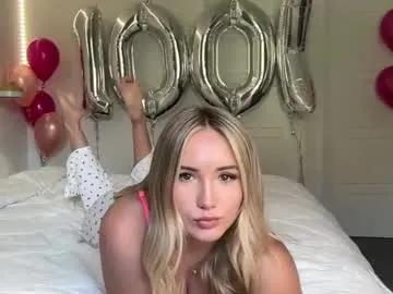 bridgetjean — 100k PARTY!  BOOBS OUT AT 6K VIEWS!  #bigboobs #aussie #blonde #new #teen