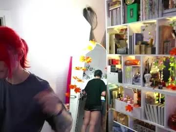 fox_and_dog — GOAL:  leather lingerie [500 tokens remaining] pvt is open    #goth  #bdsm #strapon #redhead #lesbian