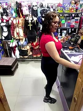 ROSALIASEXSHOP — IN THONG,HEELS AND SPORTS SOCKS 5 MIN